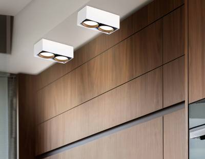 Светильник накладной TN70872/2 WH/BK белый/черный GX53/2 max 12W 185*92*62