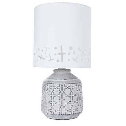 Декоративная настольная лампа Arte Lamp BUNDA A4007LT-1GY, 1хE14
