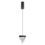 6677/5L L-VISION ODL24 335 Подвесной светильник брашир черн/металл/хрусталь IP20 LED 5W 320Лм 4000K RAY