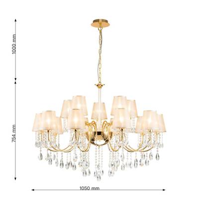 Подвесная люстра Cutie 2868-15P. ТМ Favourite