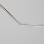 Коннектор угловой 135° Exility встраиваемый под ГКЛ 9,5мм, белый, TRA034CLO-42W. TM Maytoni