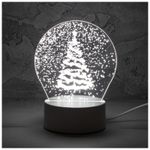 Светильник декоративный Energy EN-NL 24 3D елочка и снег