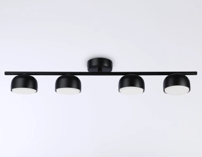 Светильник накладной TN71029/4 BK черный GX53/4 max 12W 600*80*140
