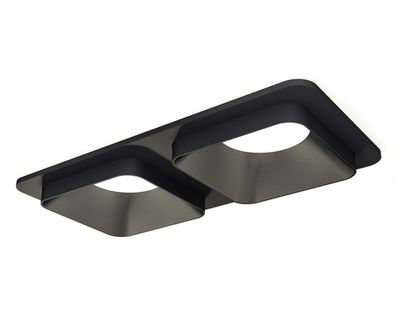 Комплект встраиваемого светильника XC7906002 SBK черный песок MR16 GU5.3 (C7906, N7702)