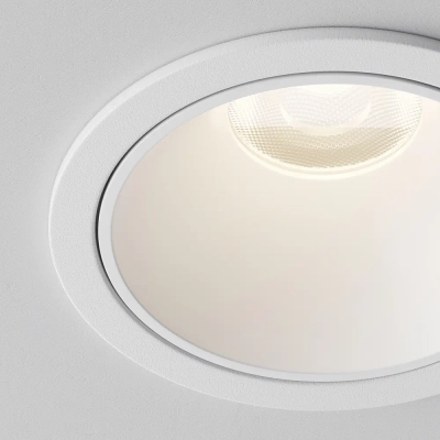 Встраиваемый светильник Альфа / Alfa LED 10 Вт 4000 К 60°, DL043-01-10W4K-RD-W-1. TM Maytoni