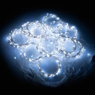 Светодиодная гирлянда занавес "Роса" белый 2*3м IP20 200-004 белый