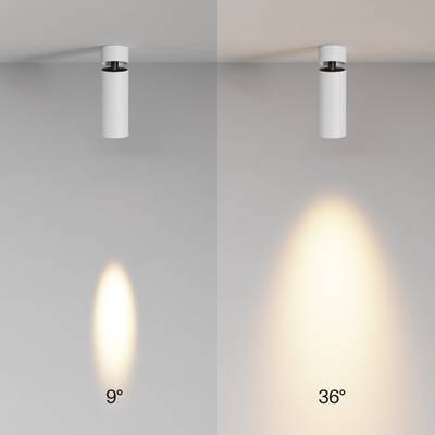 Потолочный светильник FOCUS LED 2700К 12Вт 9° IP 20 C055CL-L12W2.7K-SS-W. TM Maytoni