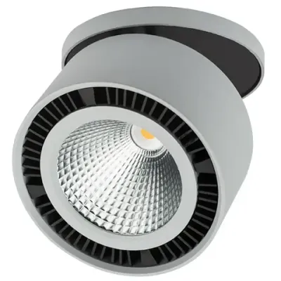 214829 Светильник FORTE INCA LED 26W 1950LM 30G СЕРЫЙ 4000K Lightstar