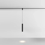 Трековый подвесной светильник Скольжение / Skim 3000К 5Вт 36°, TR210-1-5W3K-M-B. TM Maytoni
