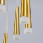 Citilux Вегас CL227142 LED Люстра каскадная Золото