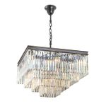 Citilux Мартин CL332241 Люстра хрустальная подвесная Прозрачная