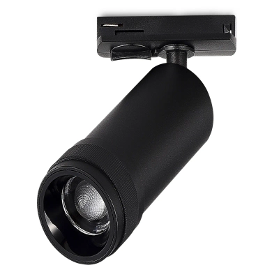 ST384.446.20 Св-к трек. Черный LED 1*20W 4000K 1 800Lm Ra>90 10-55о IP20 L170xW60xH- 220V