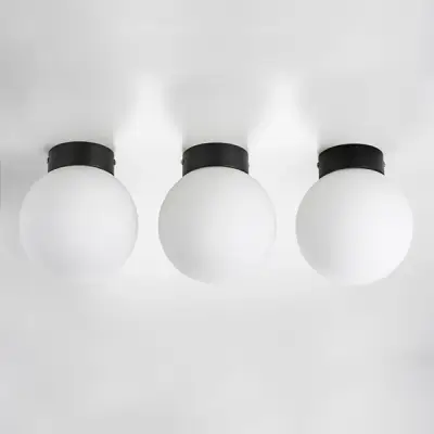 812017 Люстра GLOBO 1х40W E14 matt black/white Lightstar