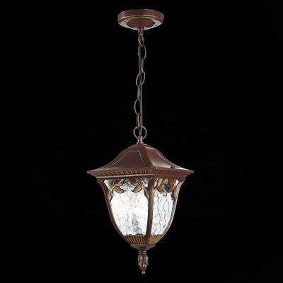 SL083.703.01 Светильник уличный подвесной ST-Luce Кофейный/Кофейный, Прозрачный E27 1*60W