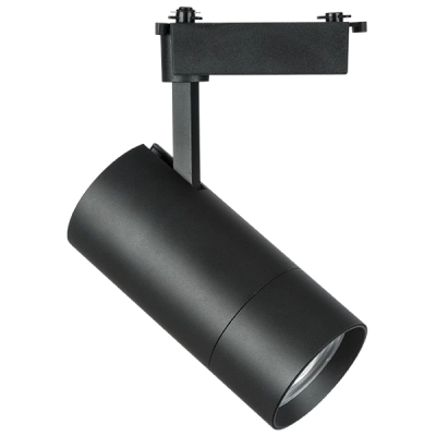 229437 Светильник для 1-фазного трека VOLTA LED COB 40W 3600LM 18-60G ЧЕРНЫЙ 3000K