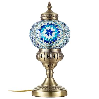CL419816 Каир Мозаика Синяя Св-к Настольный