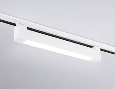 Светильник светодиодный трековый однофазный GL6730 WH белый IP20 20W 4200K 323*35*57