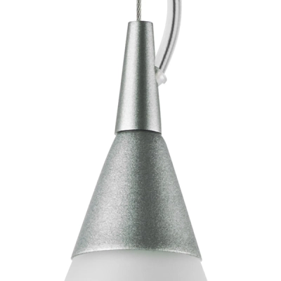 804010 Подвес VOLARE 1х40W E27 ХРОМ/ БЕЛЫЙ Lightstar
