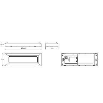 Фасадный светильник Arte Lamp TIPICO A1505AL-1BK, 1хLED