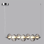 5096/24L L-VISION ODL25 361 хром/дымчатый градиент/металл/стекло Подвес линейный LED 24W 4000K 1948Лм BRUCO