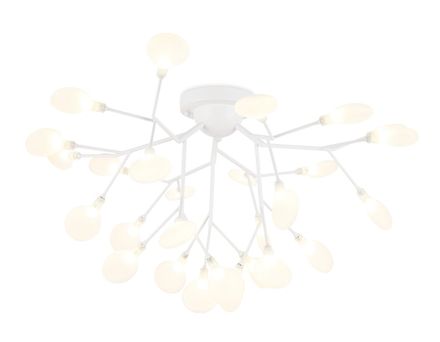 Потолочная люстра TR3011/27 WH/FR белый/матовый G4*27 max 20W D730*430 (лампы LED G4 1.5W 4200K в комплекте)