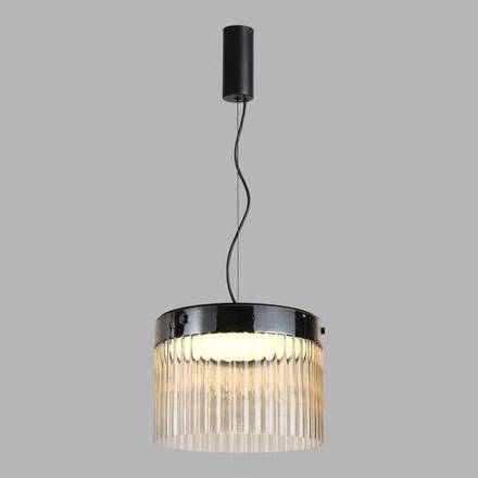 5047/24L L-VISION ODL24 303 черный/светл.янтарный/металл/стекло Подвес LED 24W 4000К 2715Лм PILLARI