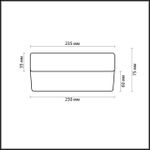 2405/1A DROPS ODL13 705 никель Н/п светильник IP44 E14 60W 220V PRESTO
