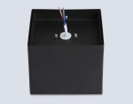 Светильник накладной TN6532 BK черный IP44 GX53 100*100*80