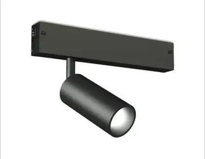 Светильник светодиодный трековый для шинопровода Magnetic 220V GL1610 BK черный IP20 7W 4200K 220V 36° D35*80 (Без ПДУ)