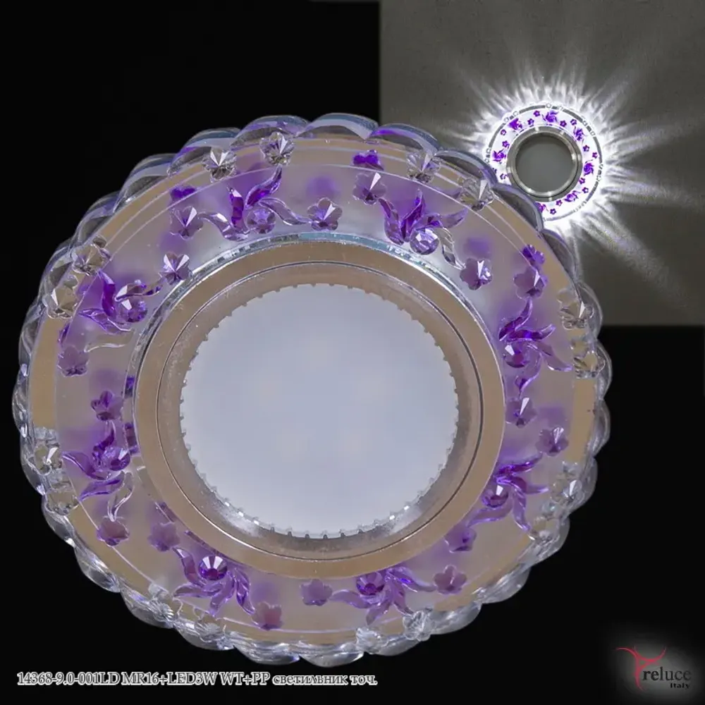 14368-9.0-001LD MR16+LED3W WT+PP светильник точечный Reluce, GU5.3х1 14368-9.0-001LD MR16+LED3W WT+PP светильник точечный Reluce, GU5.3х1