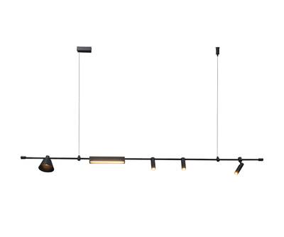 07616-180L,19 Подвес Ристо черный w180*12 h160 Led 25W (4000K)