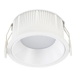 ST755.538.12 Св-к встр. Белый LED 1*12W 3000K 1 080Lm Ra80 120° IP20 D105xH50 100-240V