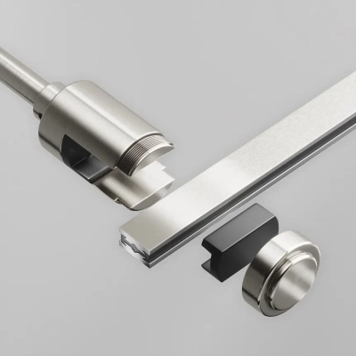 Крепление настенное Wall одинарное удлиненное Flarity платина, TRA155CW-SL1-PT. TM Maytoni