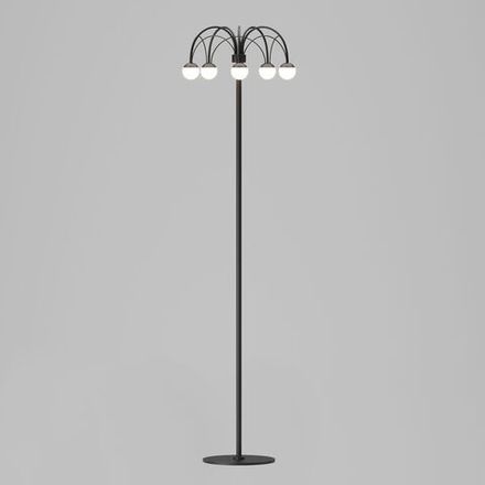 Напольный светодиодный светильник с регулировкой цветовой температуры Ragno 90194 черный