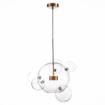 SL1133.213.01 Светильник подвесной ST-Luce Латунь/Прозрачный LED 1*14W 3000K