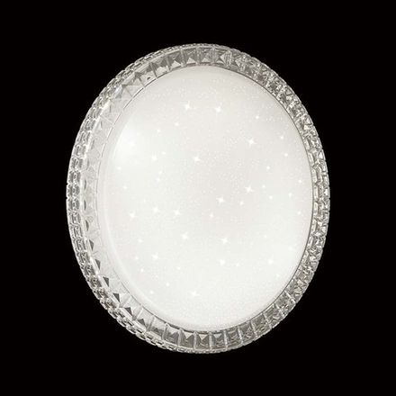 2036/DL PALE SN 145 Светильник пластик/белый/прозрачный LED 48Вт 3000-6300K D400 IP43 пульт ДУ BRISA