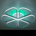 Citilux Сезар Смарт CL233A270E RGB Умная люстра Белая