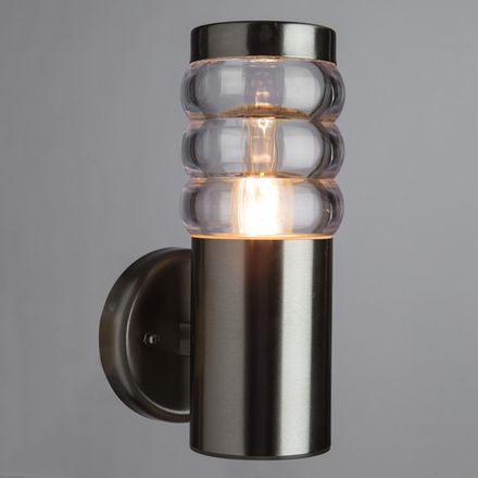 Уличный настенный светильник Arte Lamp PORTICA A8381AL-1SS, 1хE27