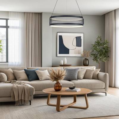 8103/38L LEDIO LN26 260 черный, металл Люстра подвесная LED 38W  3000/4000/6000К 220V FELISITI