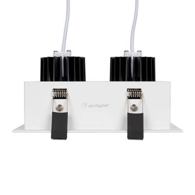 Светильник CL-KARDAN-S180x102-2x9W Day (WH, 38 deg) (Arlight, IP20 Металл, 3 года)