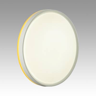 7709/EL COLOR SN 100 Светильник пластик/желтый LED 70Вт 3000-6000К D500 IP43 пульт ДУ KEZO YELLOW