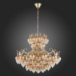 SL659.303.06 Люстра подвесная ST-Luce Золотистый/Золотистый E14 6*40W