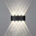 343047 Светильник GEMMA 8х1W LED 880LM G ЧЕРНЫЙ 4000K IP65