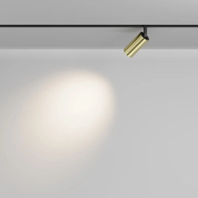 Трековый светильник Фокус / Focus Led Exility 3000K 5Вт 36°, TR032-2-5W3K-M-BBS. TM Maytoni