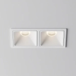 Встраиваемый светильник Альфа / Alfa LED 20 Вт 4000 К 50°, DL043-02-10W4K-SQ-W-1. TM Maytoni