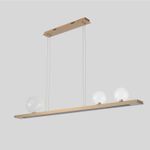 Светильник подвесной Crystal Lux AHORA SP1 L1200 BRASS 0053/204