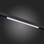 ST360.446.12 Магнитный трековый светильник Черный LED 1*12W 4000K 780Lm Ra>80 120 IP20 L406xW22xH44 48V