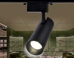 Трековый однофазный светодиодный светильник GL5860 BK черный LED 30W 4200K 24°