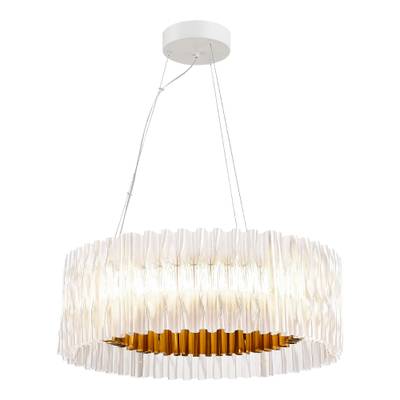 SL6012.203.01 Светильник подвесной ST-Luce Золотистый/Прозрачный LED 1*64W