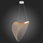 SL6900.503.24 Светильник подвесной ST-Luce Белый/Древесный LED 1*24W 4000K